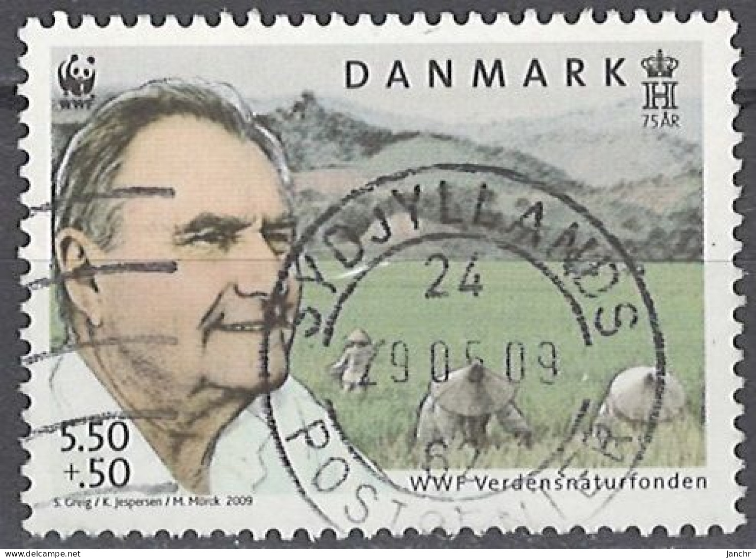 Denmark 2009. Mi.Nr. 1523, Used O - Gebruikt