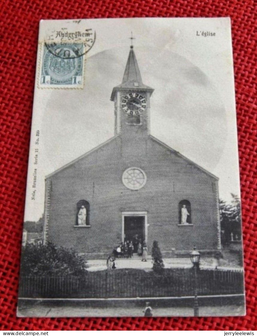 AUDERGHEM - OUDERGEM -  L' Eglise  -  1911 - Oudergem - Auderghem