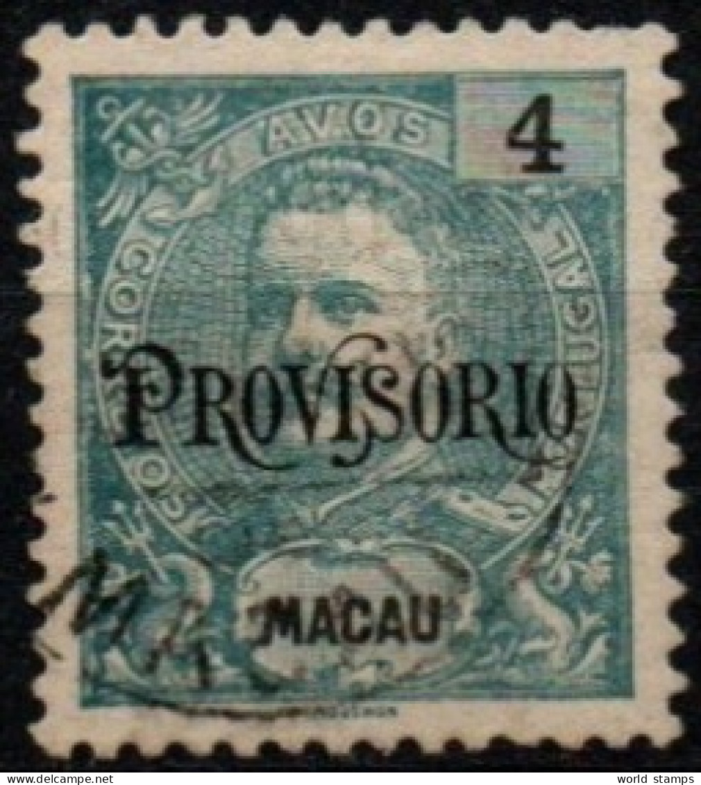 MACAO 1902 O - Used Stamps