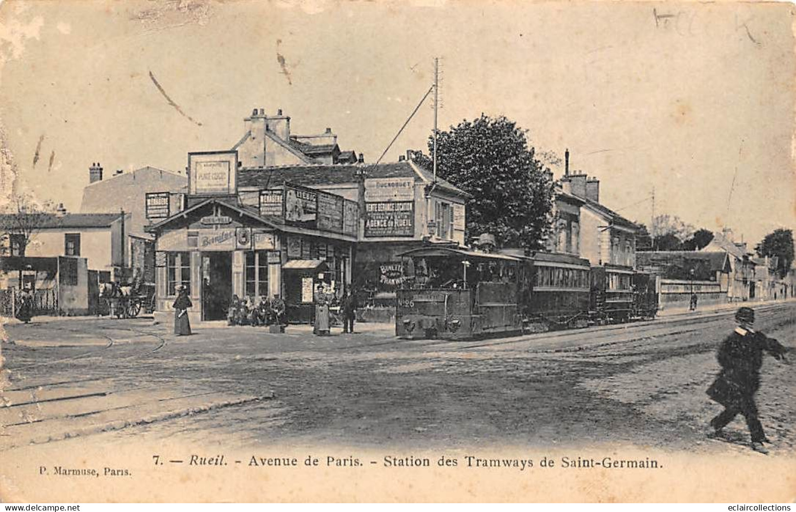 Rueil Malmaison     92       Station Des Tramways De Saint Germain     N° 7   (voir Scan) - Rueil Malmaison
