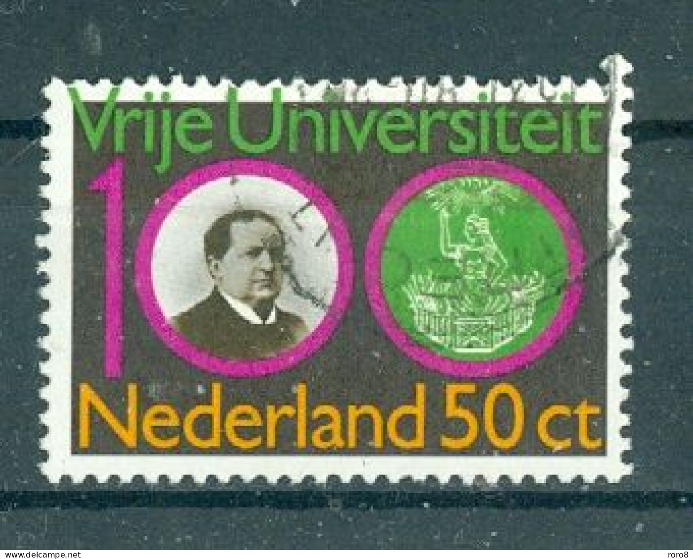 PAYS-BAS N°1140 Oblitéré.100°anniversaire De L'Université Libre D'Amsterdam. - Used Stamps