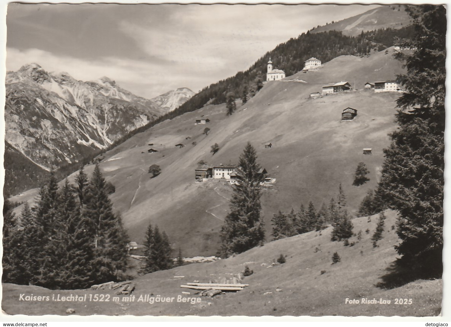 KAISERS I. LECHTAL - AUSTRIA - OESTERREICH - VIAGG. 1960 -8603- - Lechtal