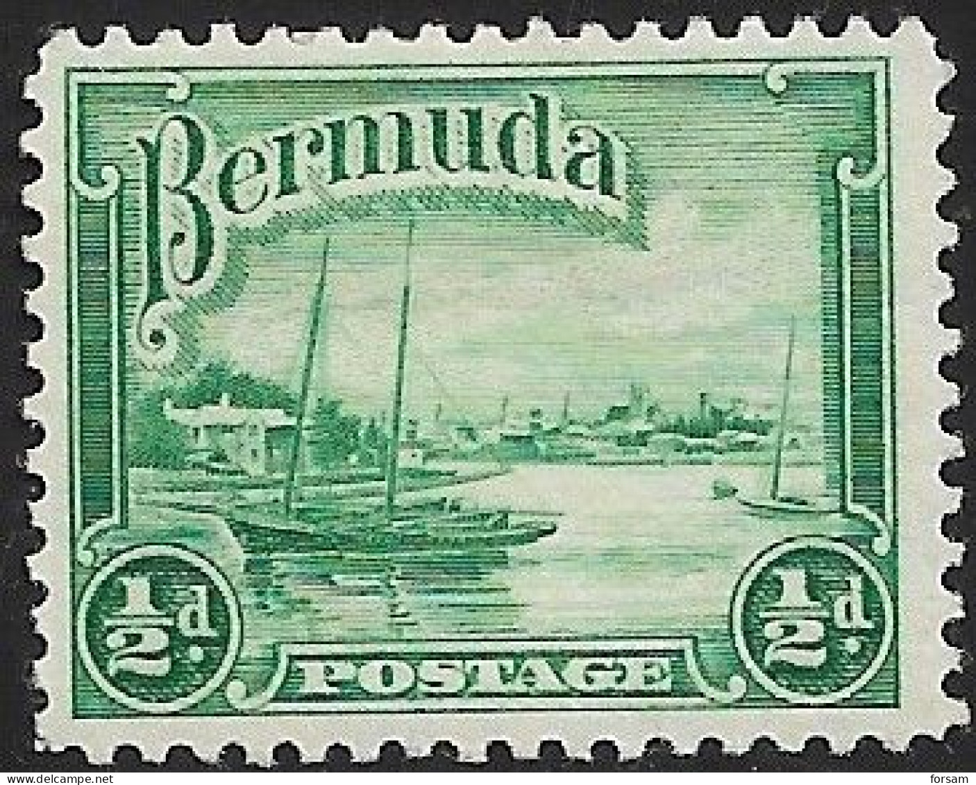 BERMUDA..1936..Michel # 89...MLH. - Bermuda