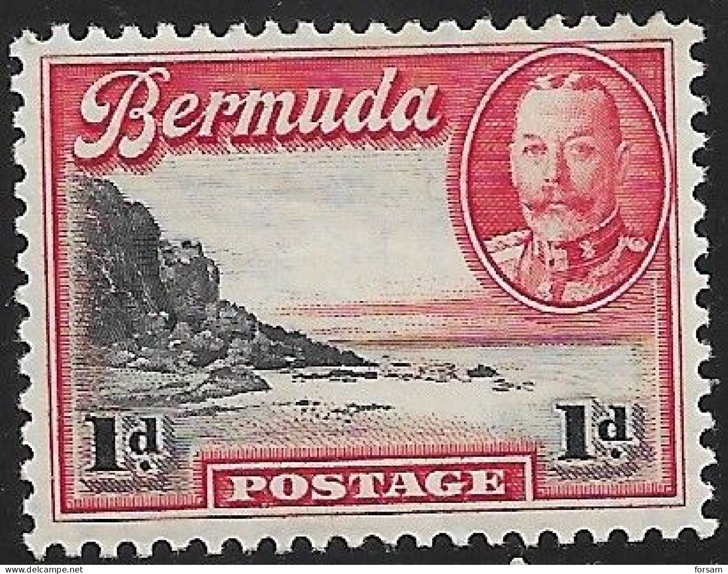 BERMUDA..1936..Michel # 90...MLH. - Bermuda