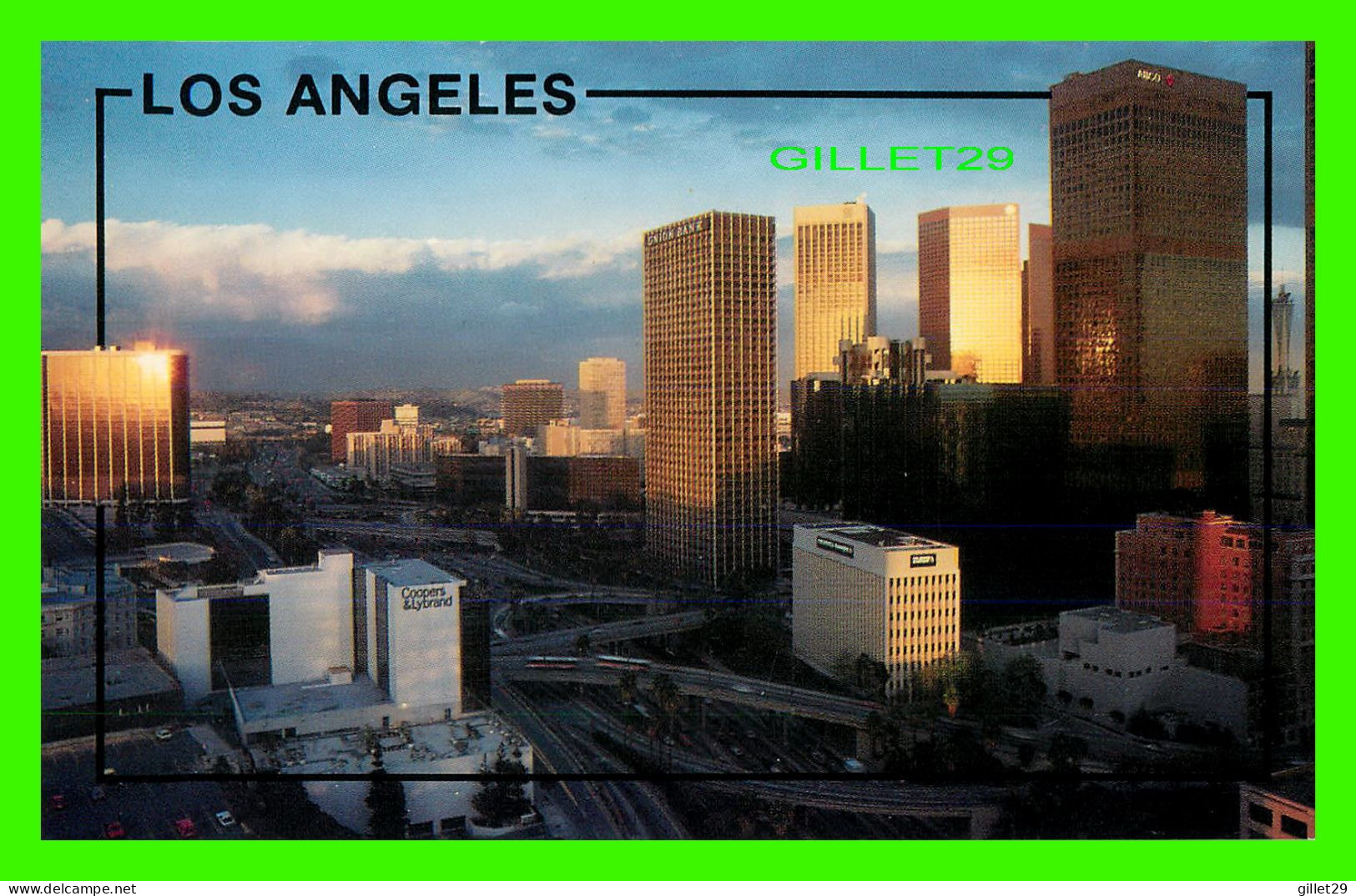 LOS ANGELES, CA - THE HARBOR FREEWAY - PHOTO WILLIAM G. HARTSHORN - - Los Angeles