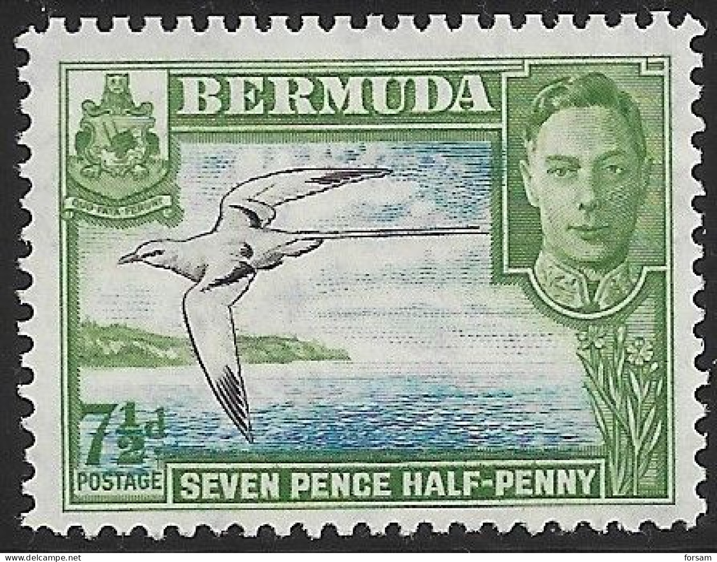 BERMUDA..1938..Michel # 109...MLH. - Bermuda