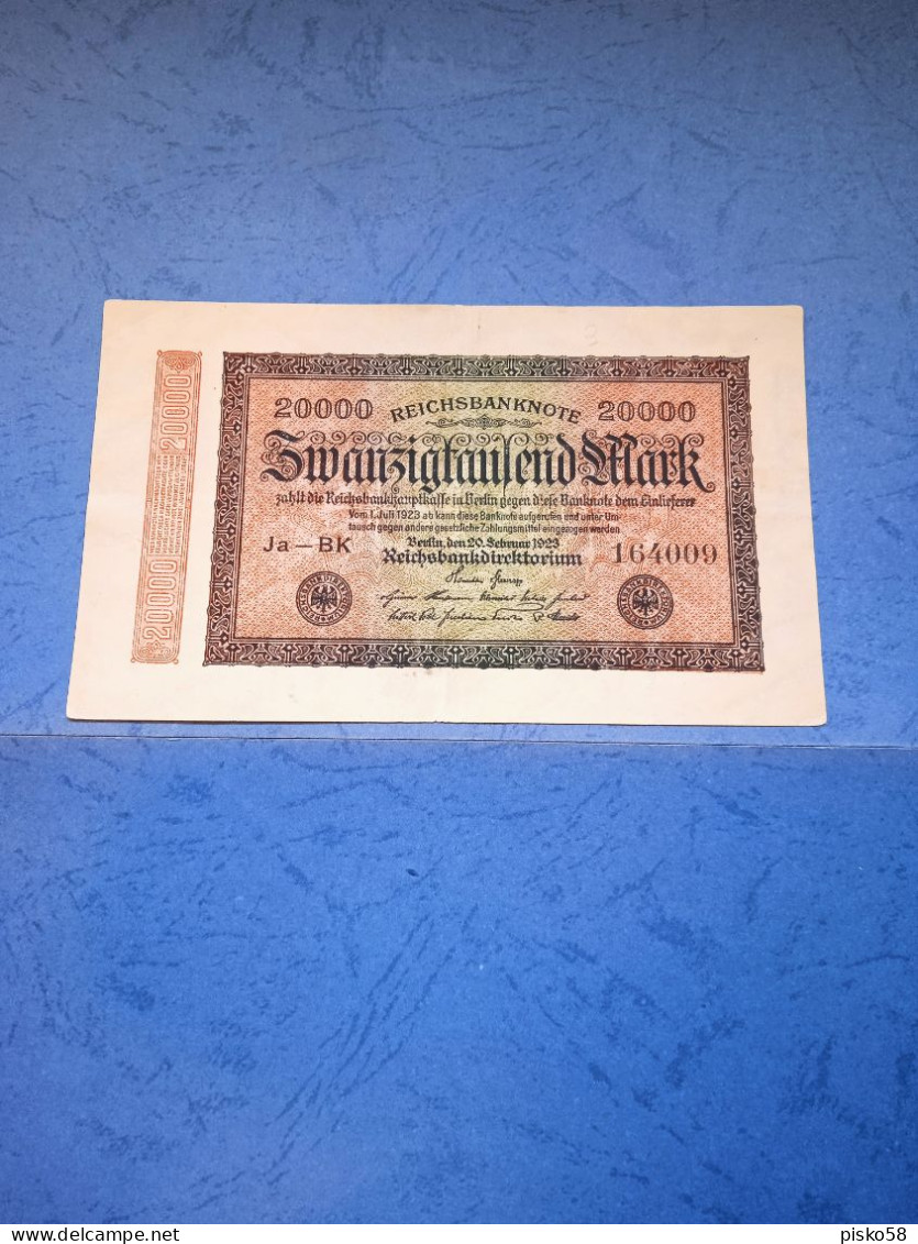 GERMANIA-P85b 20000M 20.2.1923 - - 20000 Mark