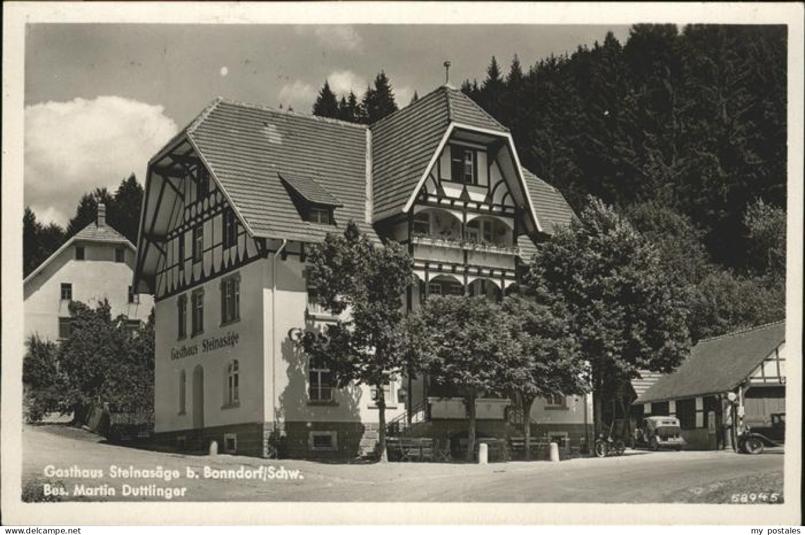 41394523 Bonndorf Schwarzwald Gasthaus Steinasaege Martin Duttlinge Bonndorf Sch - Bonndorf