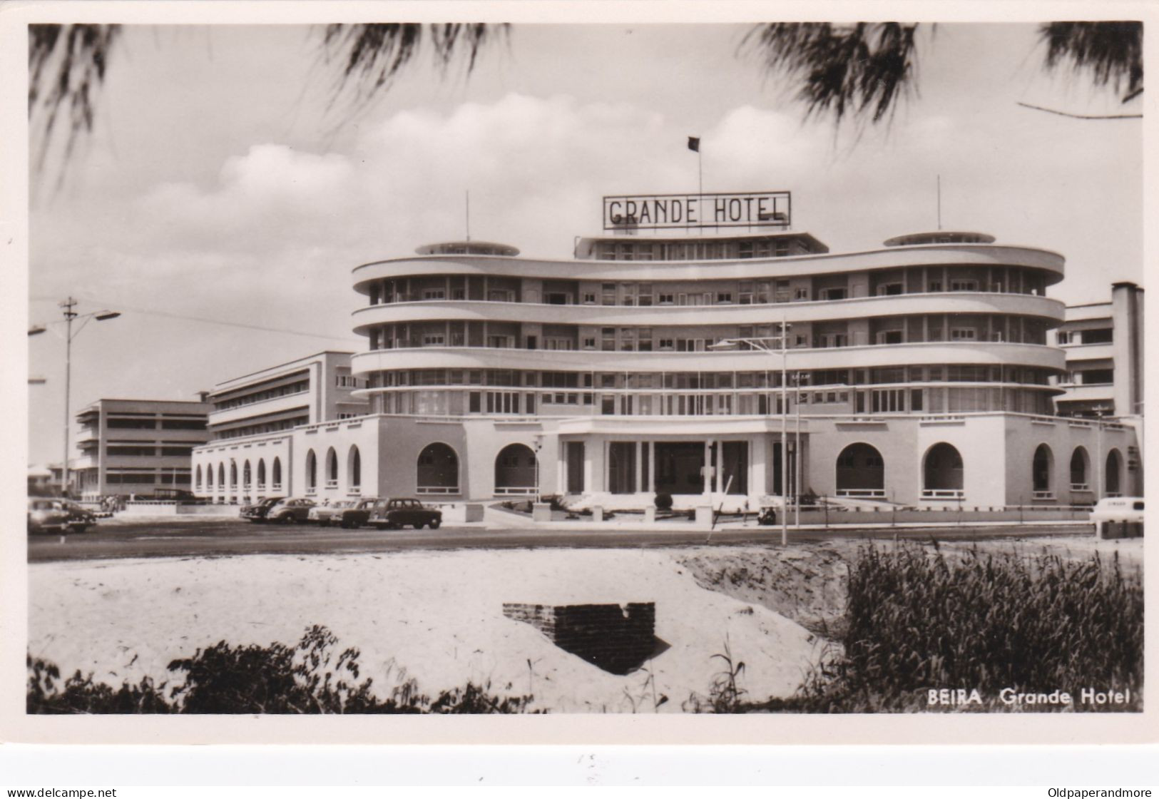 POSTCARD AFRICA  - MOÇAMBIQUE - MOZAMBIQUE - BEIRA - GRANDE HOTEL - Mozambico