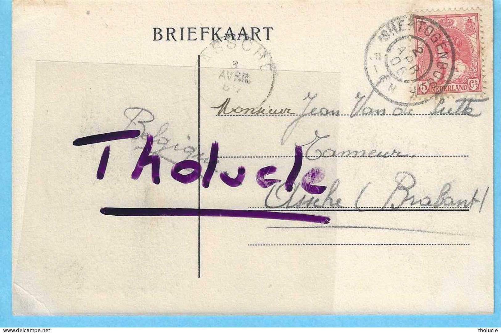 's-Hertogenbosch (Noord-Brabant)-1906-St.janskerk (Noordzijde)-Uitg. N.Raaijmakers 'S-Hertogenbosch - 's-Hertogenbosch