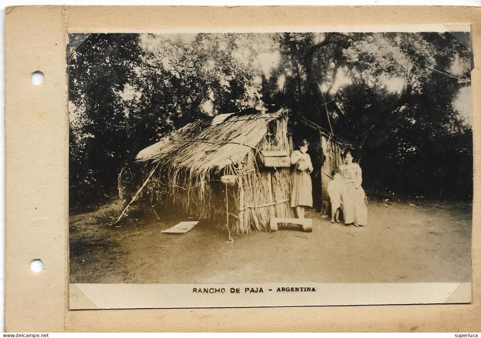 3-RANCHO DE PAJA-CHACO(ARGENTINA)1920 - America