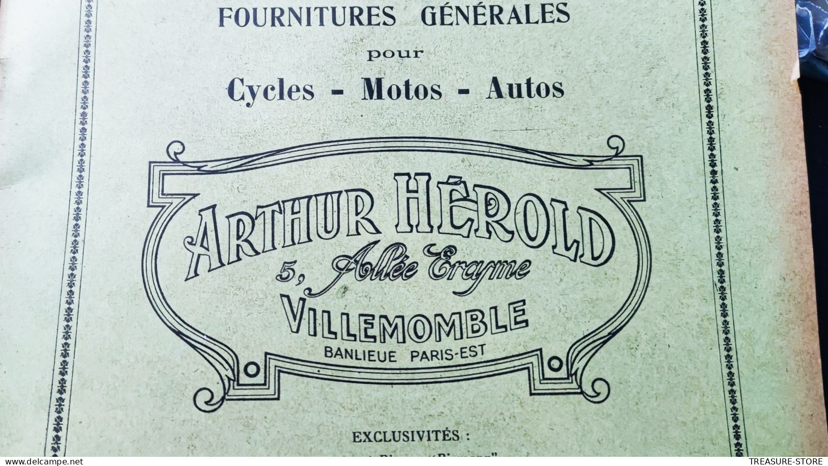 Vintage : Catalogue 1925 Tarif ARTHUR HÉROLD Cycles -Motos -Autos - Otros & Sin Clasificación