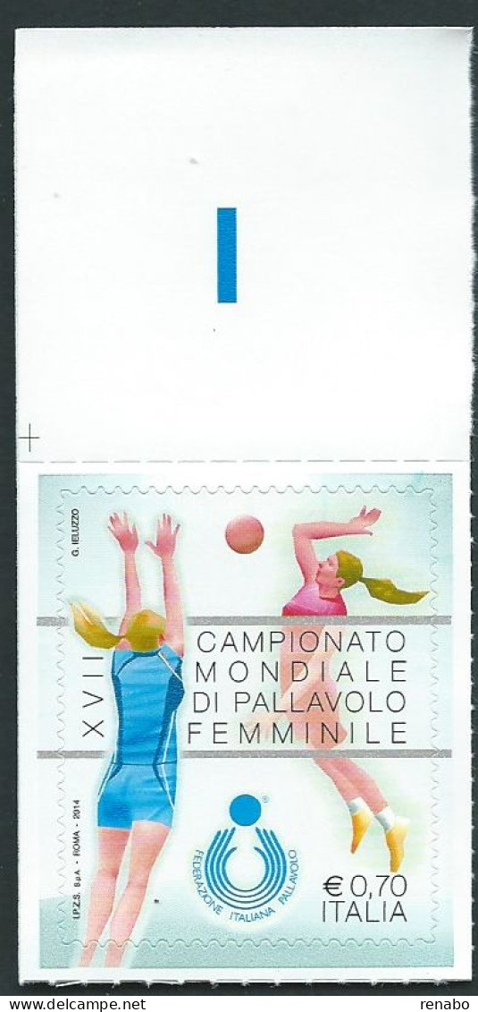 Italia, Italy, Italie, Italien 2014; Campionato Mondiale Di Pallavolo Femminile. Bordo Superiore. - Volleyball