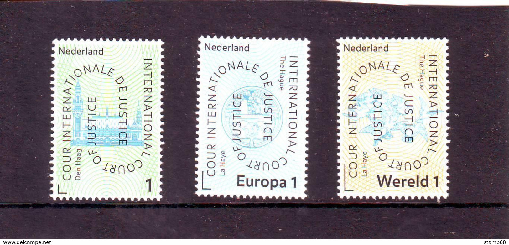 Nederland NVPH D61-63 Cour De Justice 2011 MNH Postfris - Dienstzegels