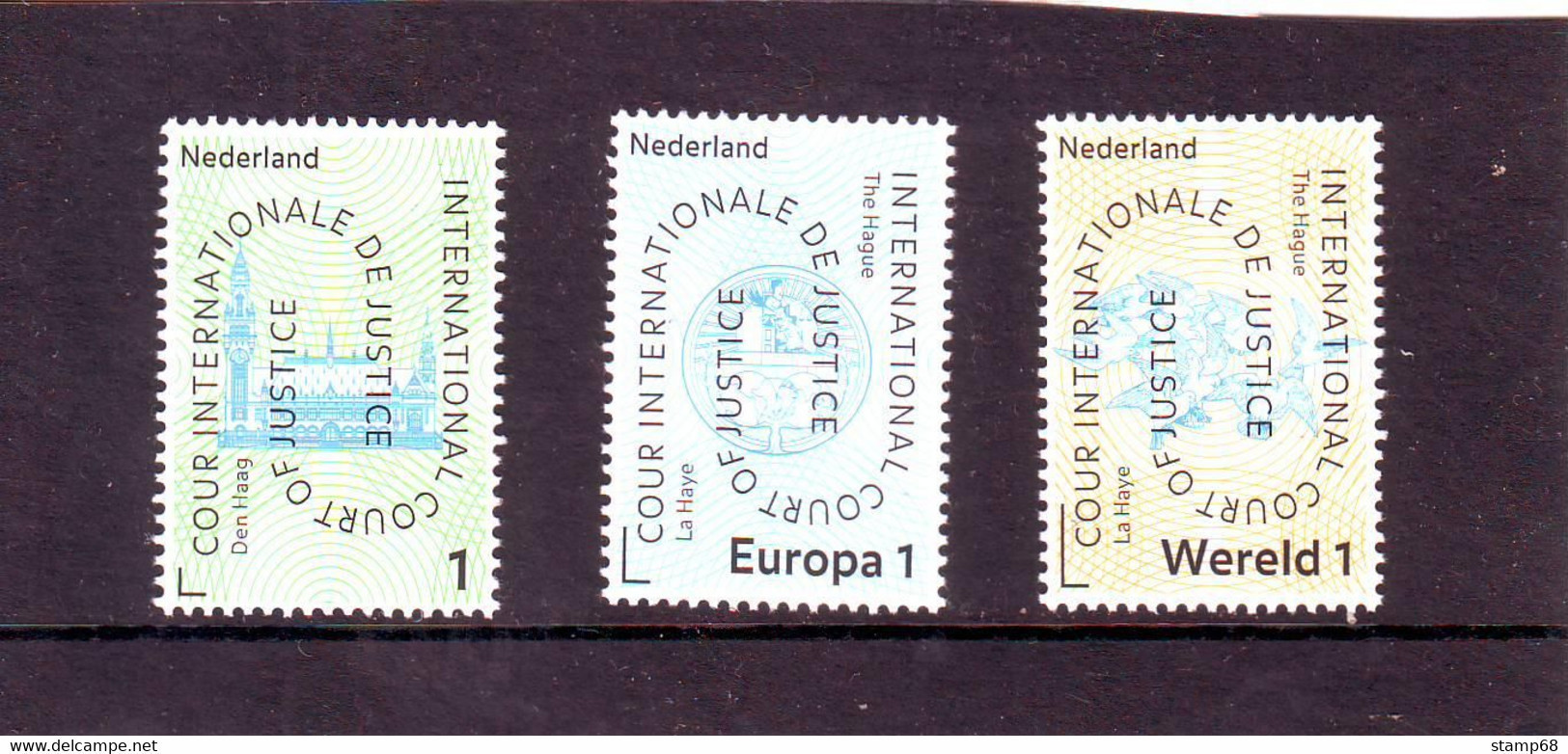 Nederland NVPH D61-63 Cour De Justice 2011 MNH Postfris - Service