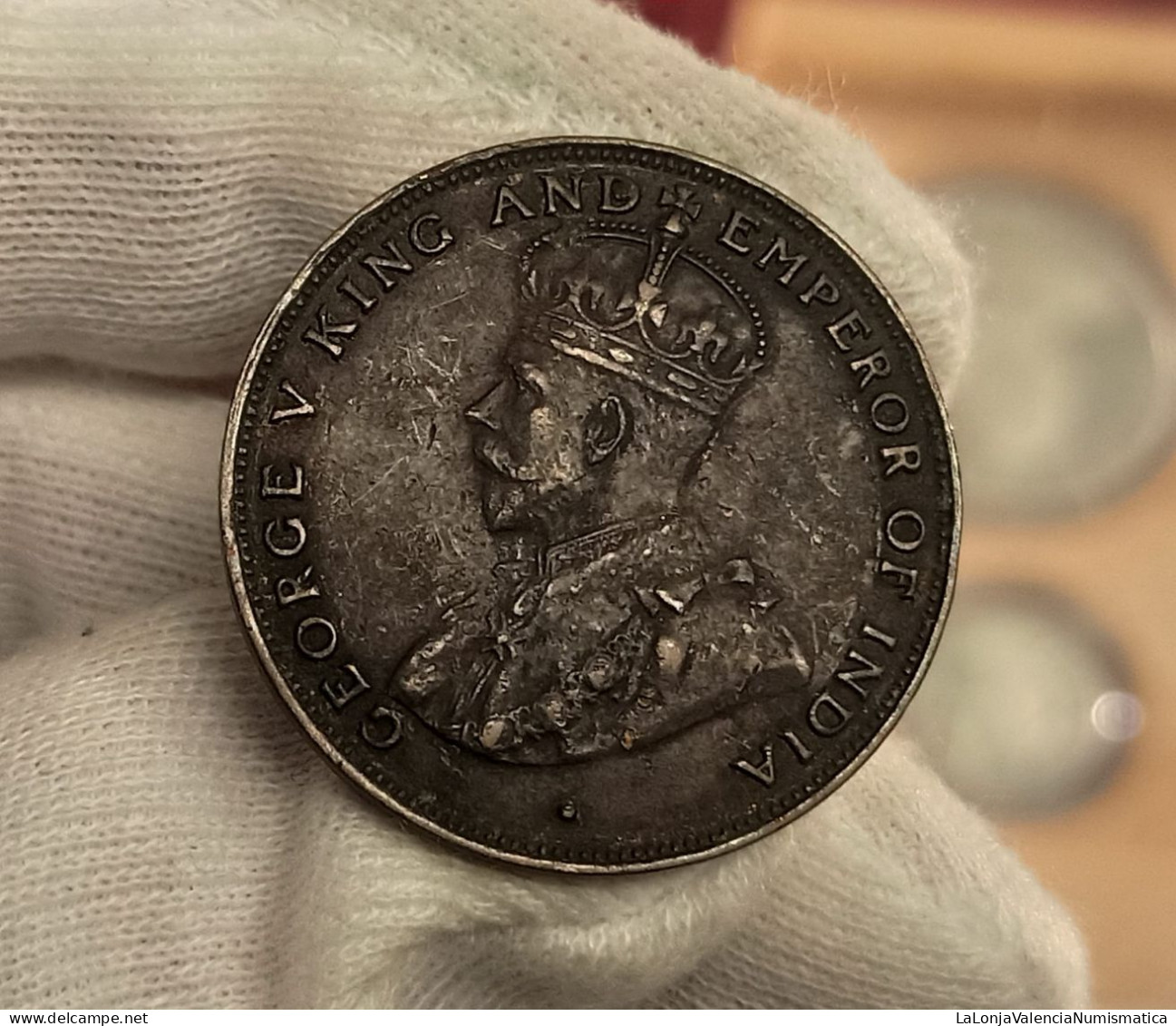 Hong Kong George V - 1 Cent 1926 Km 16 - Hongkong