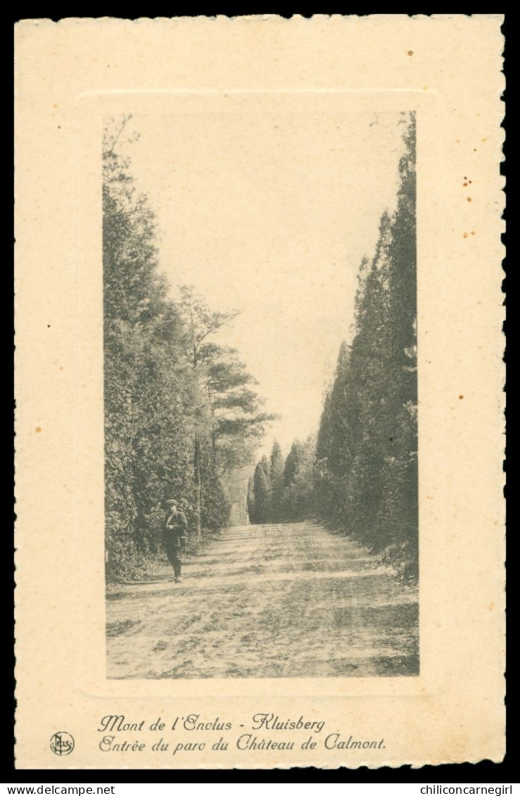 * MONT DE L'ENCLUS - KLUISBERG - KLUISBERGEN - Entrée Du Parc Du Château De Calmont - Animée - Edit. NELS DAMIENS - Kluisbergen