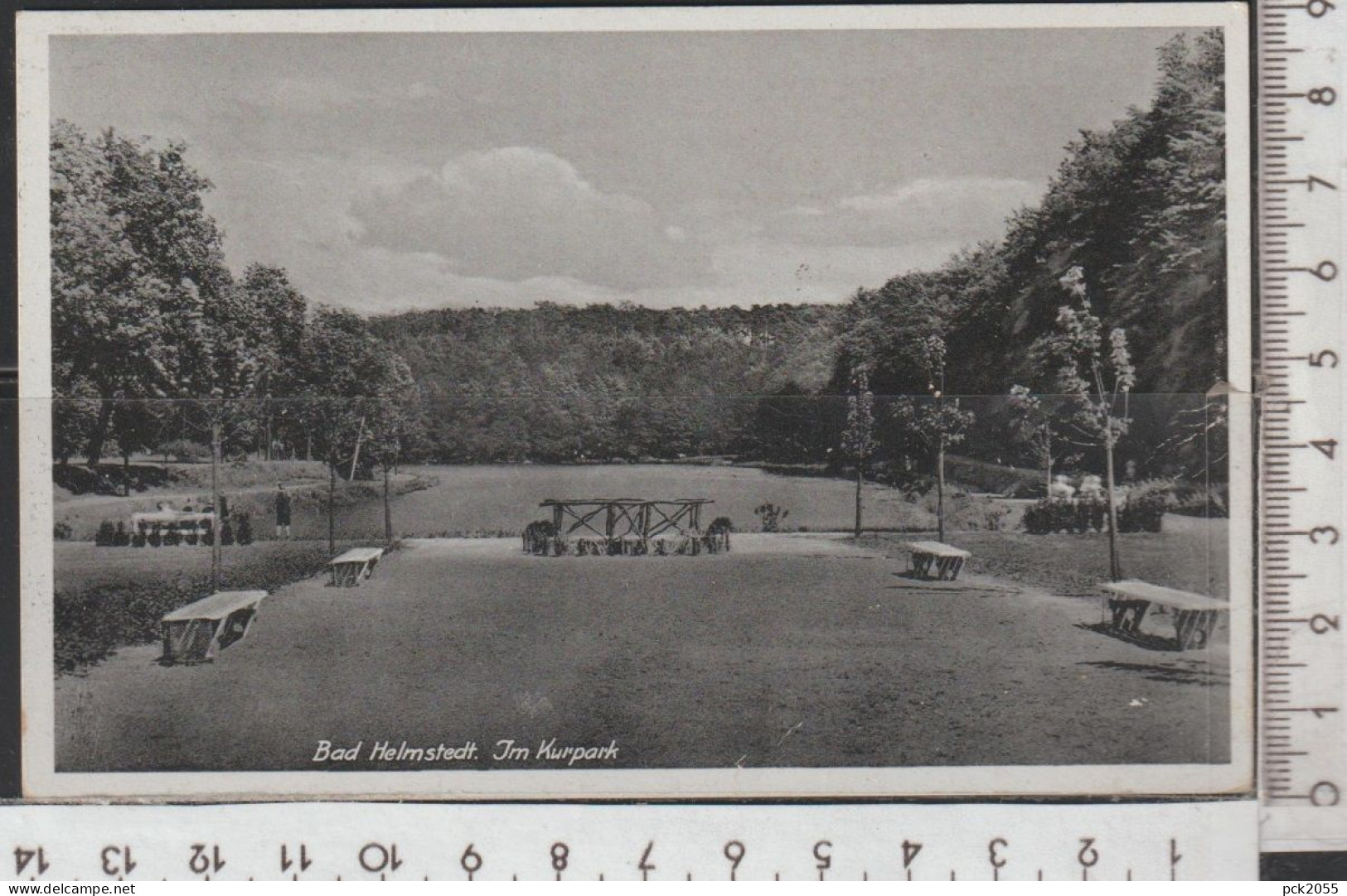 Bad Helmstedt - Im Kurpark  -  Gelaufen 1966  ( AK 4512 ) Günstige Versandkosten - Helmstedt