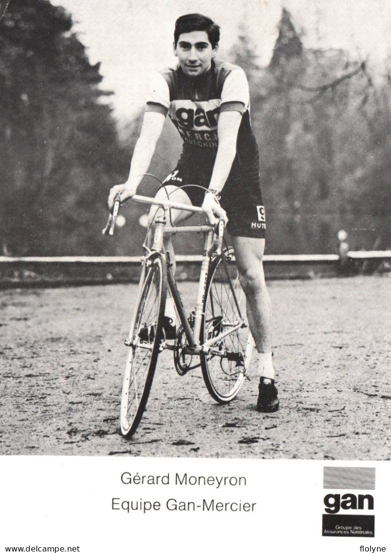 Cyclisme - Georges MONEYRON - Cycliste Né à Paris - Tour De France - équipe GAN MERCIER - Radsport