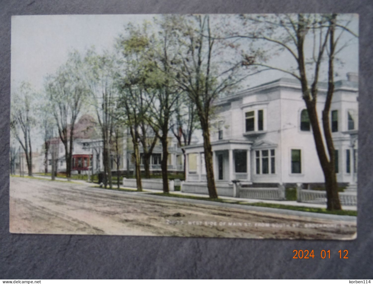 BROCKPORT WEST SIDE OF MAIN STREET FROM SOUTH STREET - Andere & Zonder Classificatie