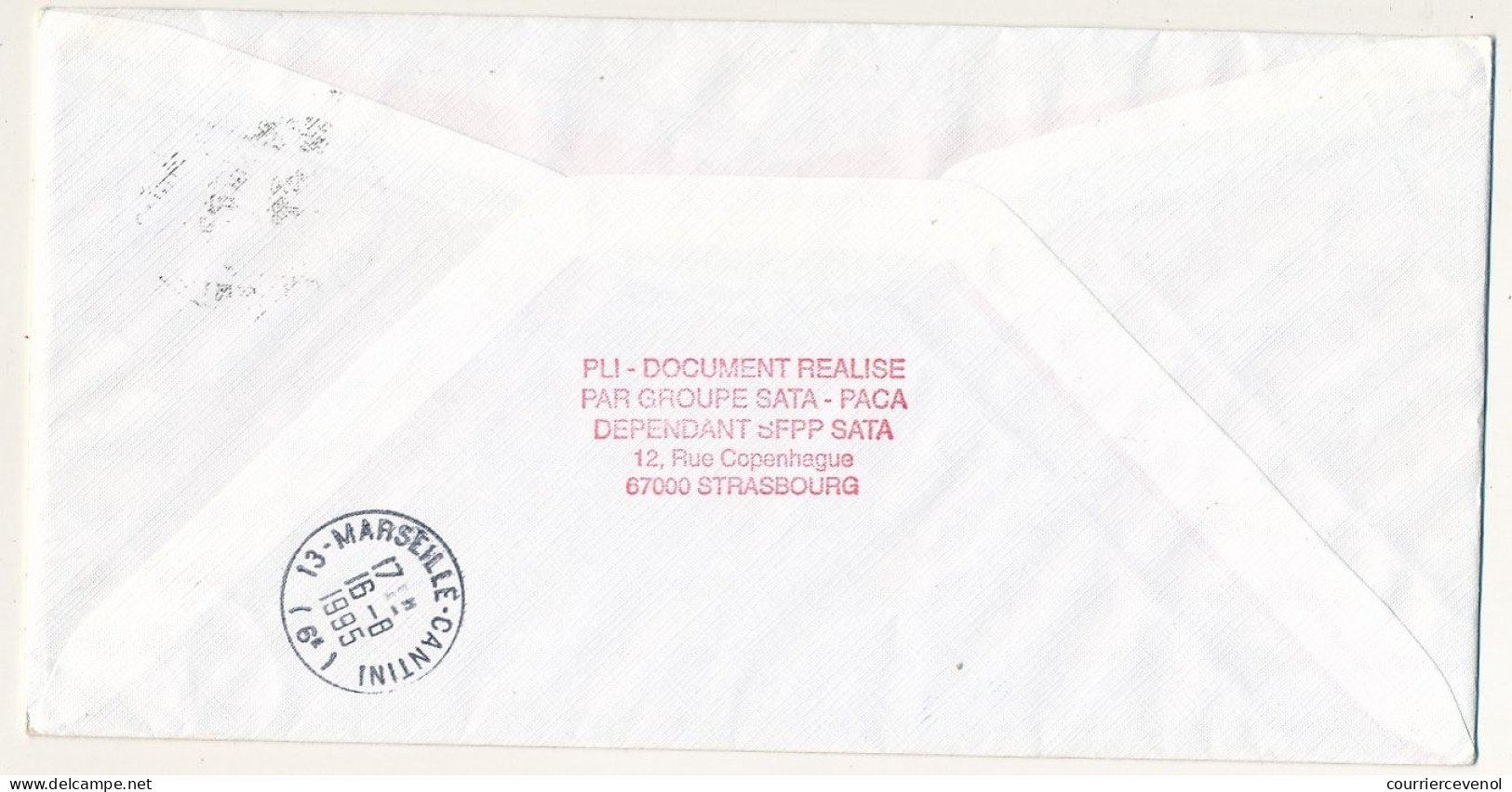 Enveloppe Affr 2,80 Audubon Obl Le Port (Réunion) 8/8/1995 - Paquebot Marion Dufresne - Courrier Posté à Bord - Autres & Non Classés