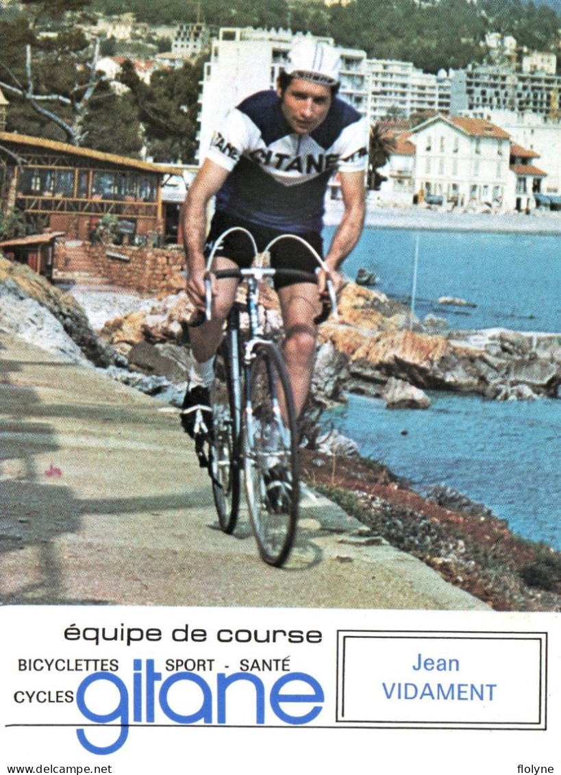 Cyclisme - Jean VIDAMENT - Cycliste Né à Paimpol - équipe Gitane - Tour De France - Ciclismo