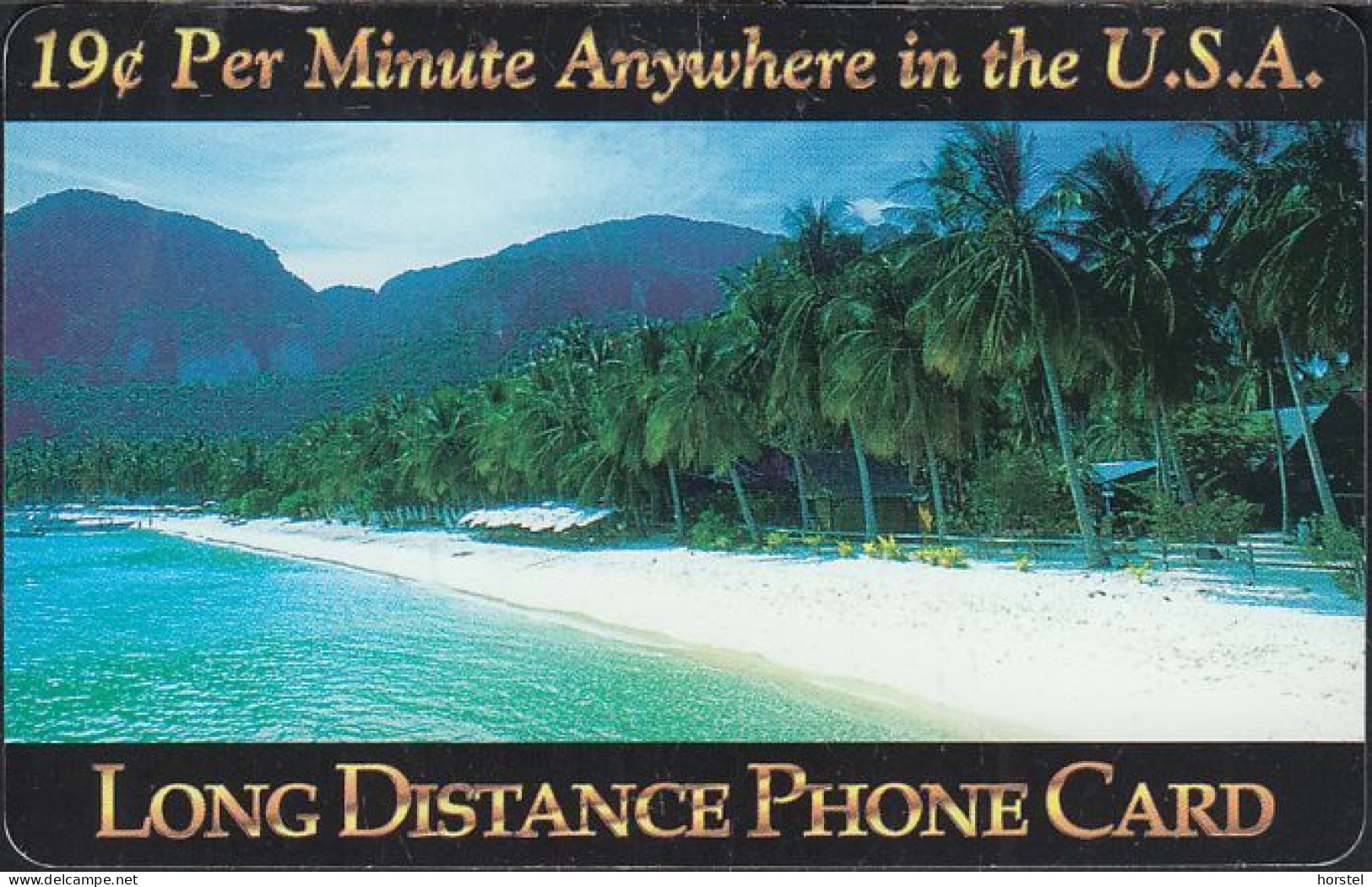 USA - New Media Telekommunication  Prepaid - Long Distance Phone Card - Beach - Sprint