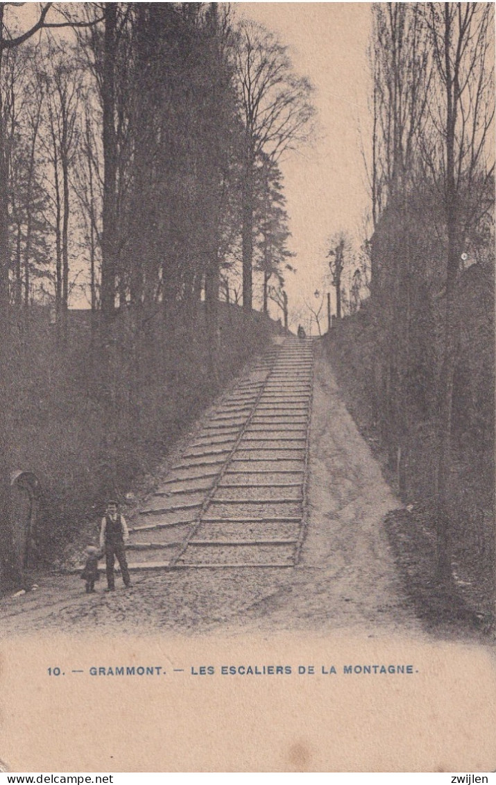 GERAARDSBERGEN GRAMMONT LES ESCALIERS DE LA MONTAGNE - Geraardsbergen