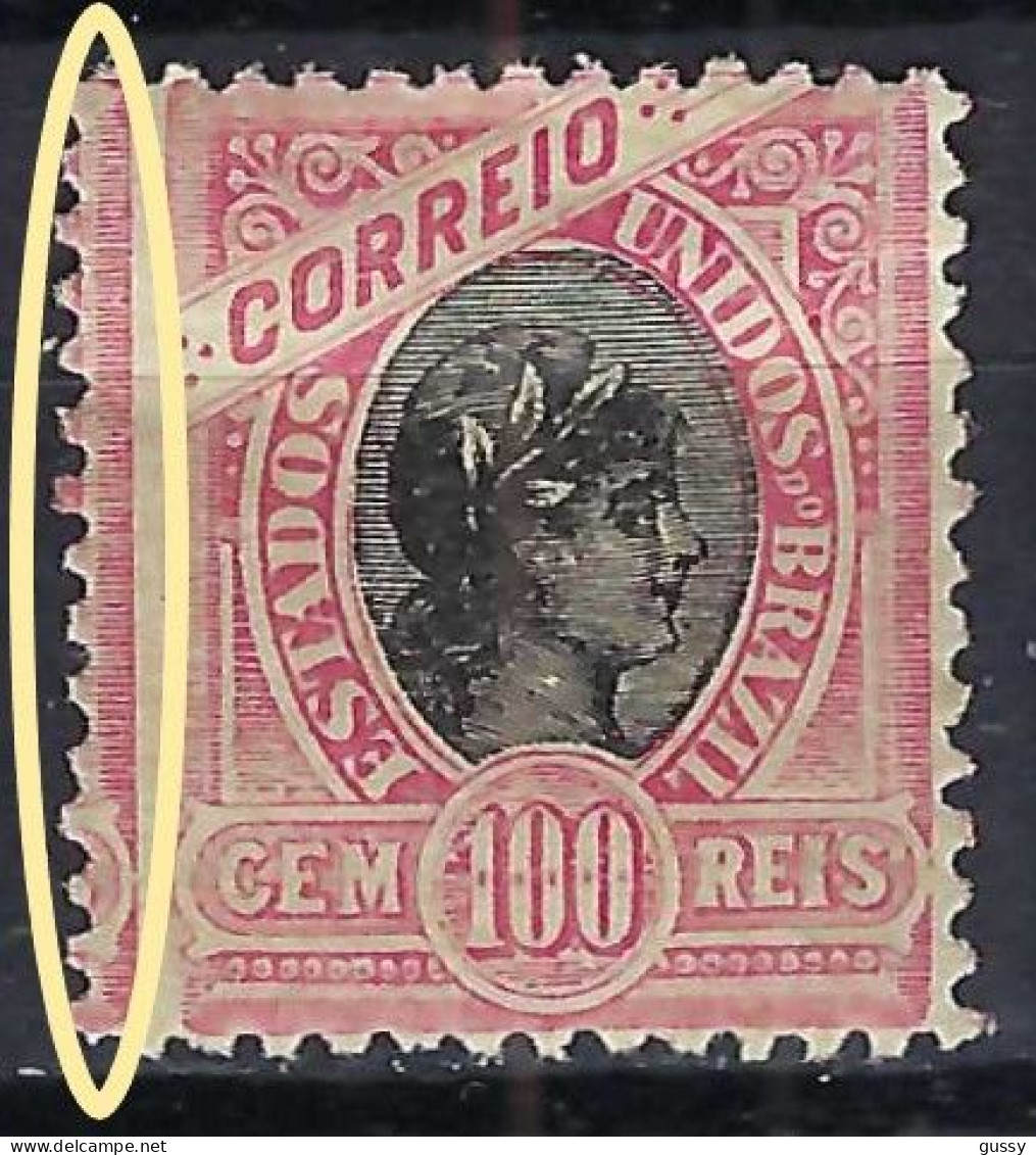 BRESIL Ca.1894-1904: Le Y&T 82 Neuf*, Var. PAC - Nuovi