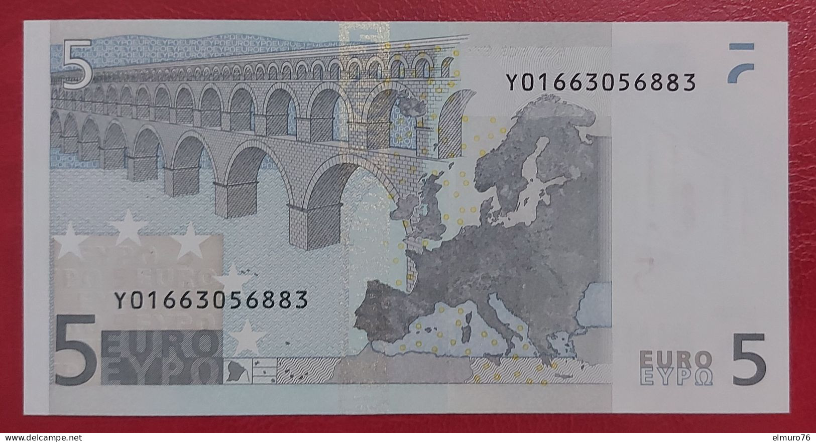 5 EURO N001C3 Greece Serie Y Duisenberg Perfect UNC - 5 Euro