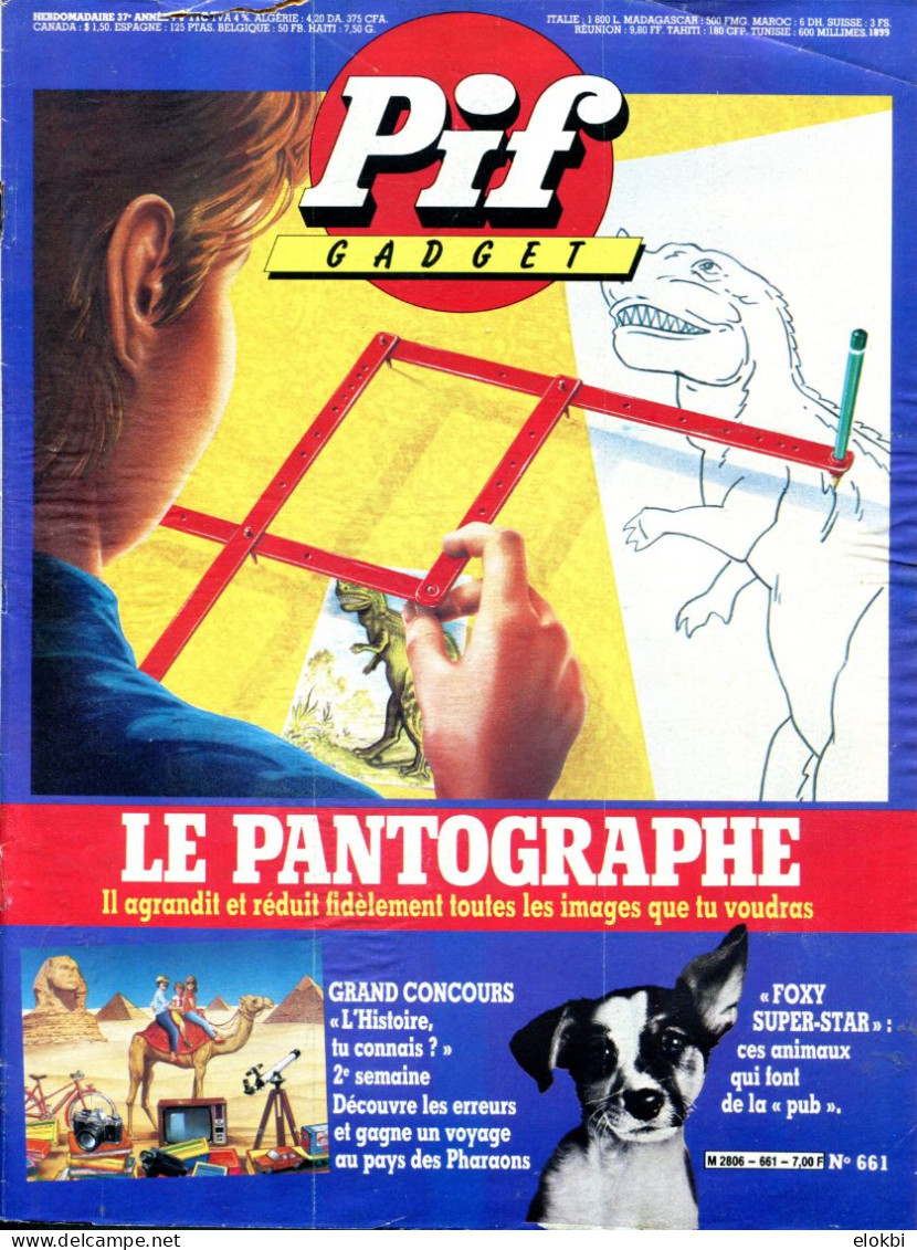 Pif Gadget N°661 - BD "Les Gaulois - Le Serment Des Carnutes" - - Pif Gadget