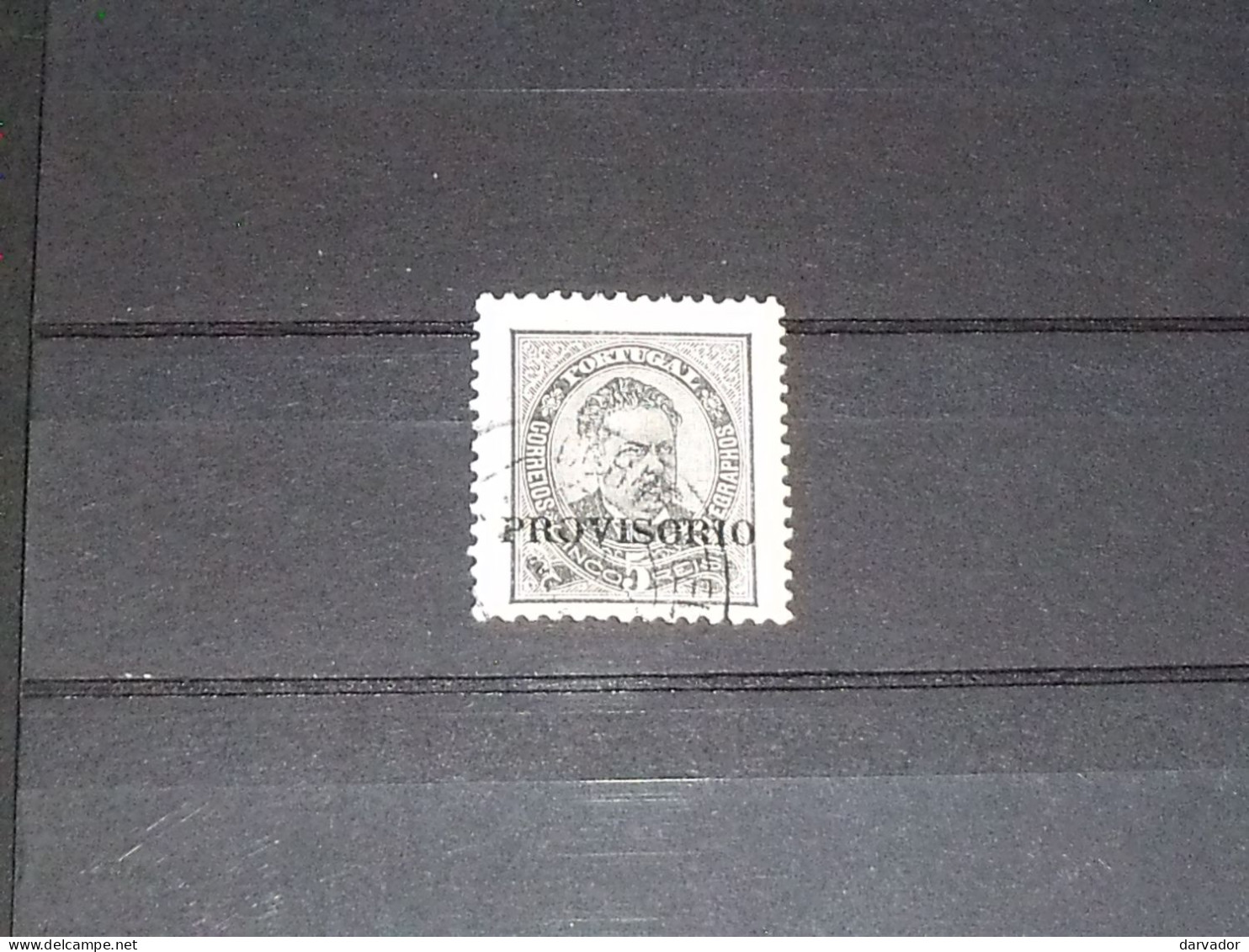 Pt 173,5 / PORTUGAL  : N°78 Type L ,  Oblitéré  Surchargé PROVISORIO )TTB - Used Stamps