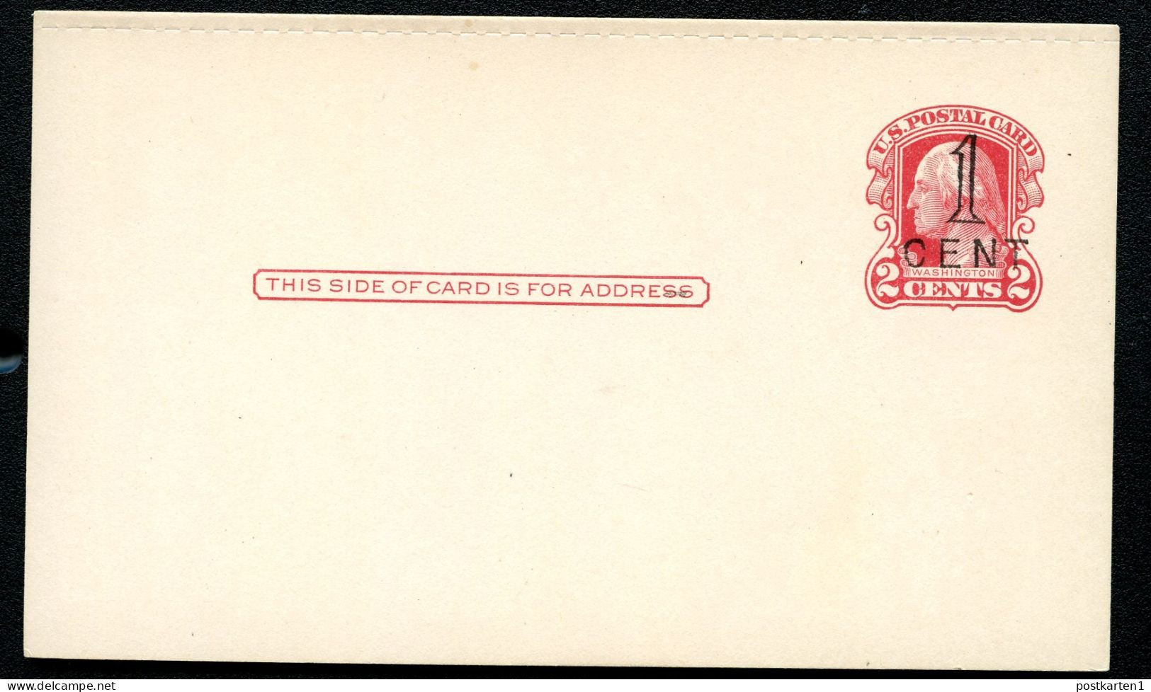 UY9m S48-2 Postal Card CLEVELAND Mint Xf 1920 Cat. $140.00 - 1901-20