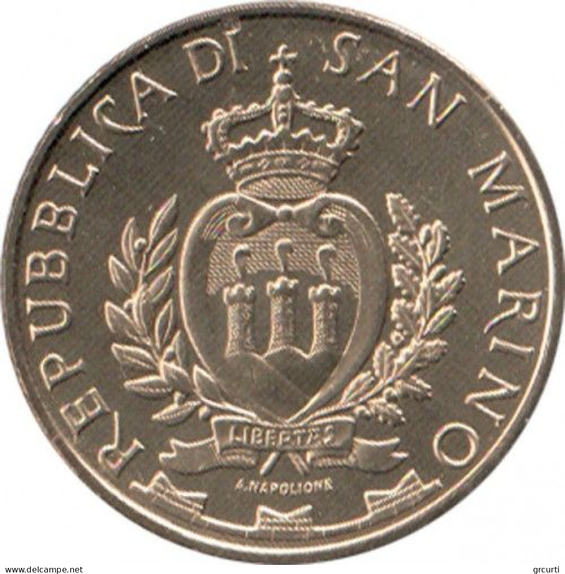 San Marino - 5 Euro 2019 - 5G A San Marino - UC# 216 - San Marino