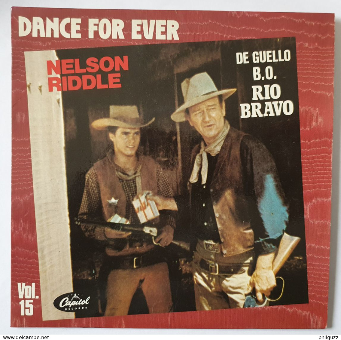 Disque Vinyle 45T DANCE FOREVER RIO BRAVO NELSON RIDDLE Capitol - Soundtracks, Film Music