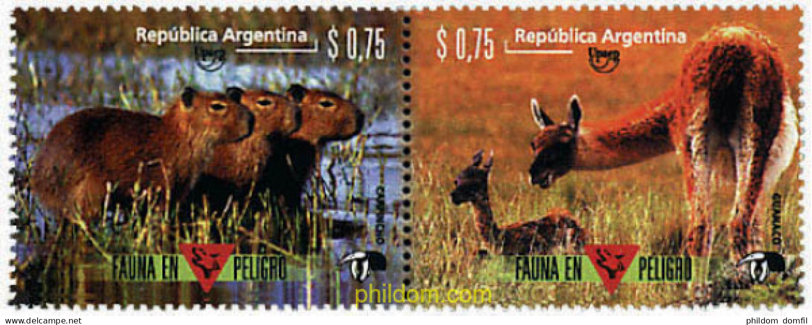 148142 MNH ARGENTINA 1996 AMERICA-UPAEP 1995 - DEFENSA DEL MEDIO AMBIENTE - Neufs