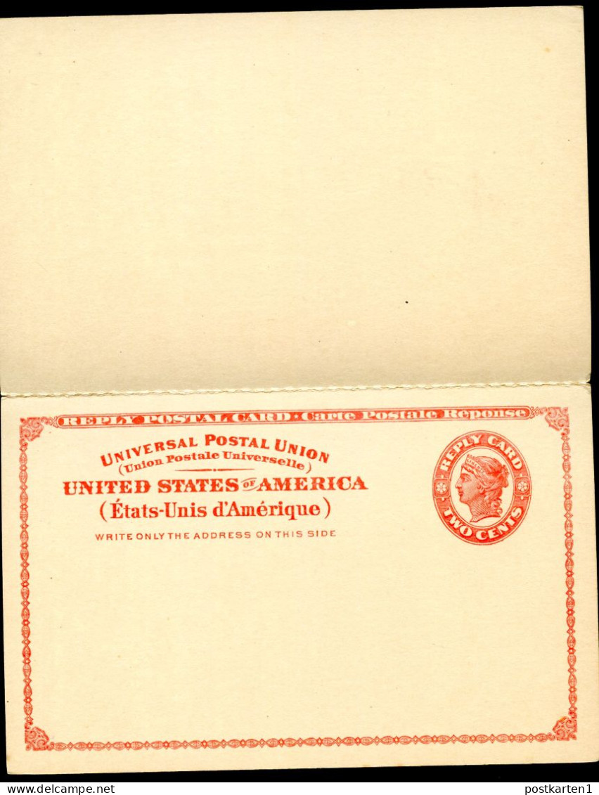 UY11 Postal Card With Reply Mint 1924 - 1921-40