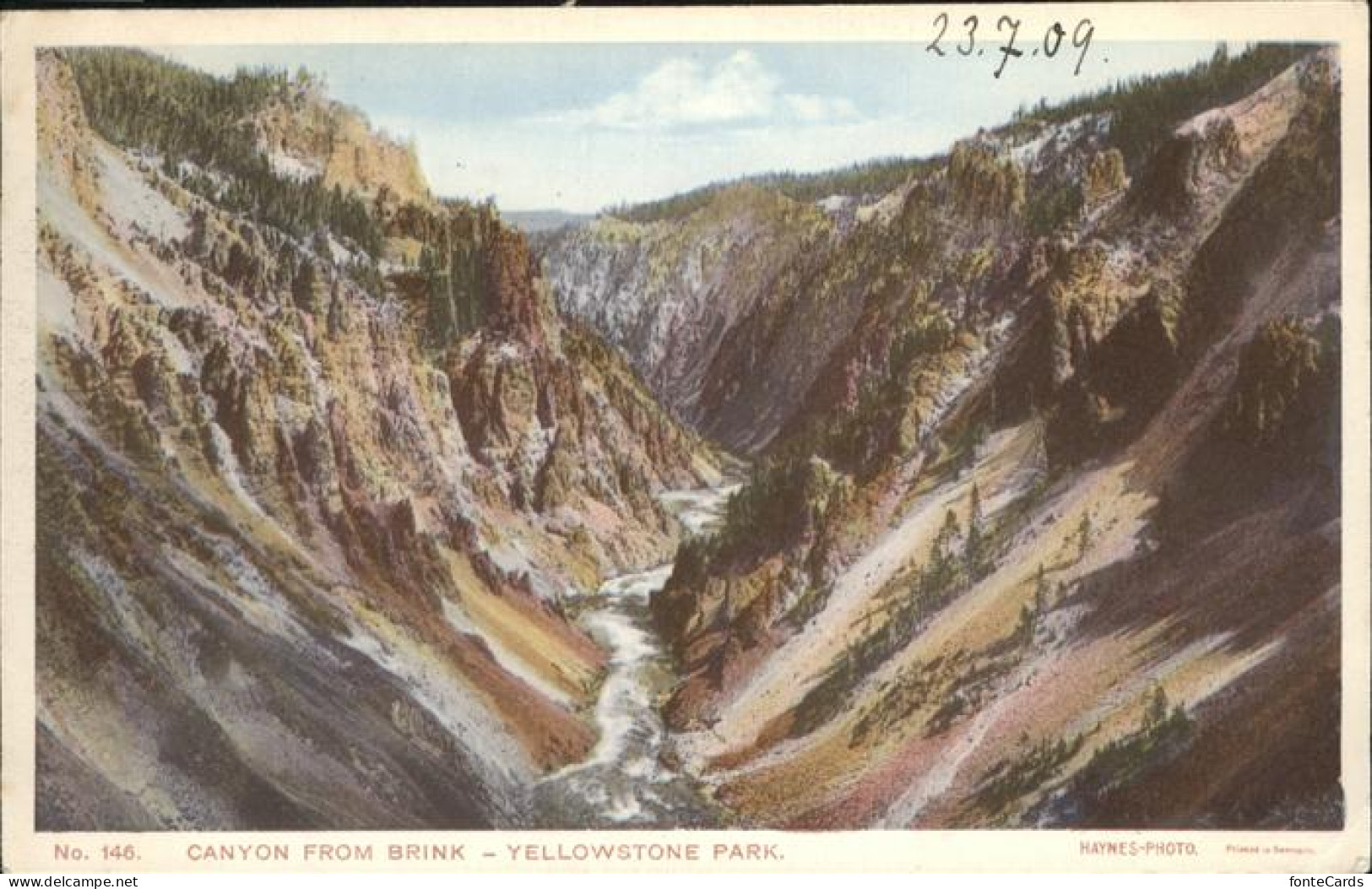 11109318 Yellowstone_National_Park Canyon - Otros & Sin Clasificación