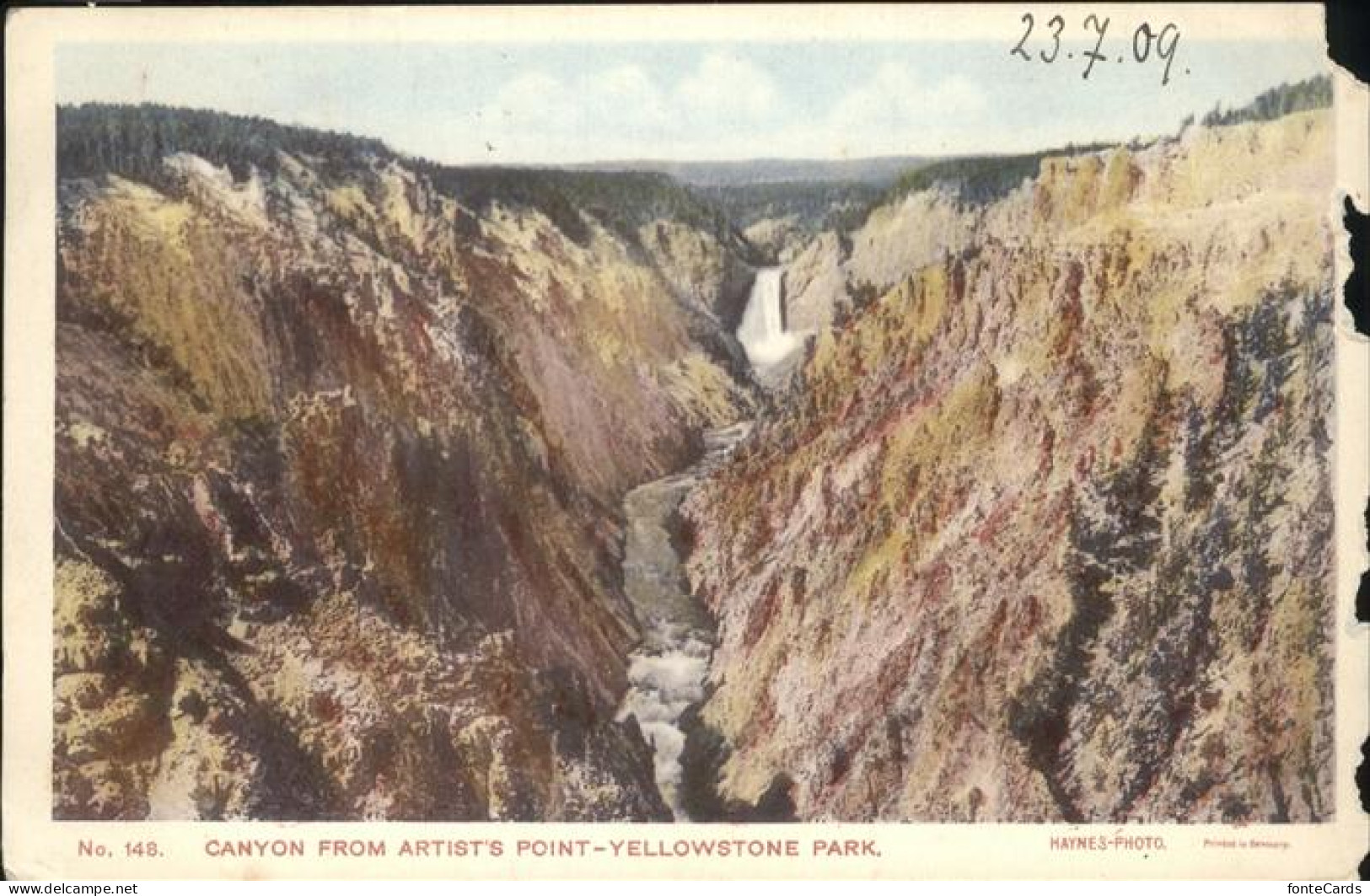 11109317 Yellowstone_National_Park Canyon
Artists Point - Andere & Zonder Classificatie