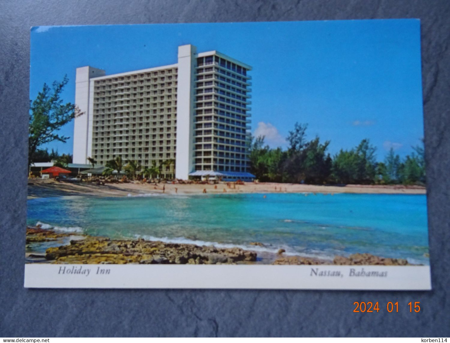 HOTEL    "   HOLIDAY INN   "      NASSAU - Bahamas