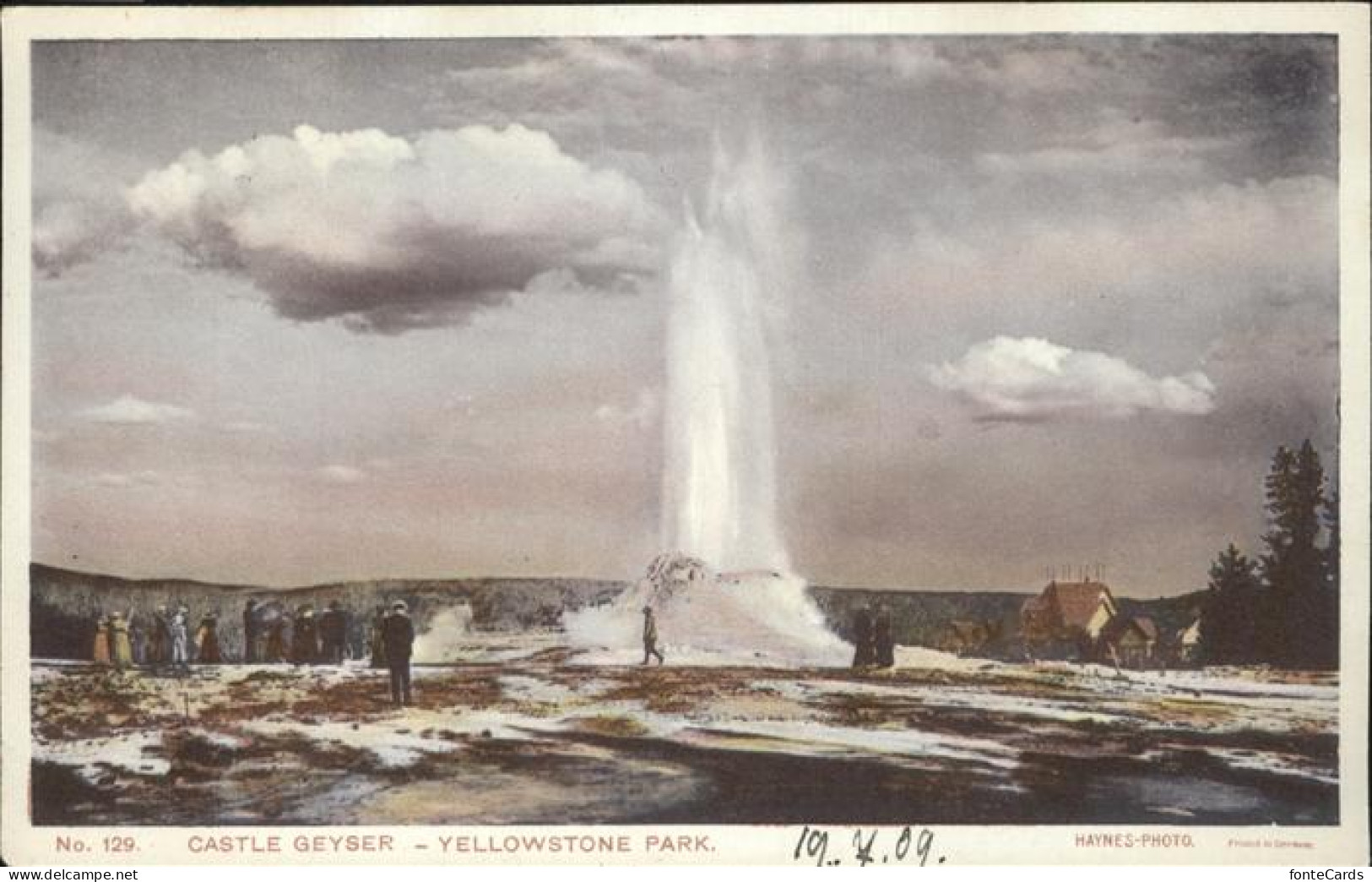 11109298 Yellowstone_National_Park Castle Geyser - Sonstige & Ohne Zuordnung