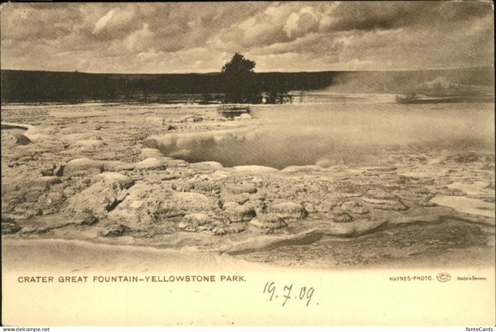 11109177 Yellowstone_National_Park Crater Great Fountain - Otros & Sin Clasificación