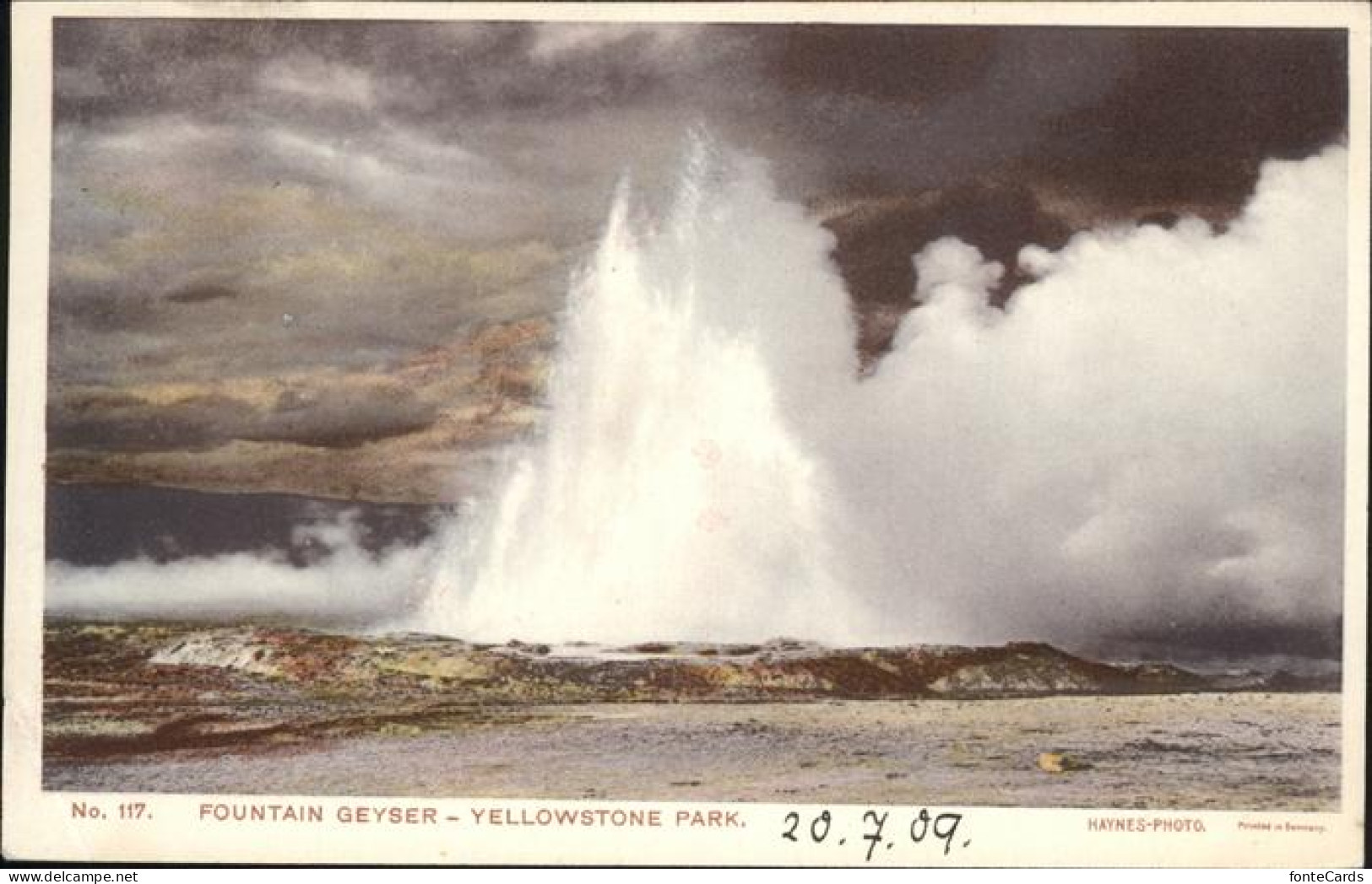 11109174 Yellowstone_National_Park Fountain Geyser - Autres & Non Classés