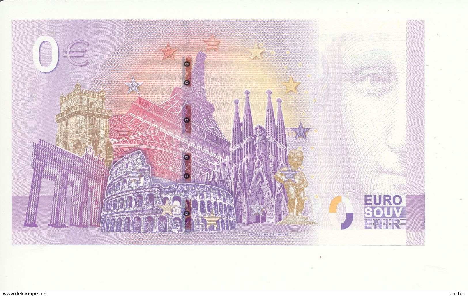 Billet Touristique 0 Euro - SEA LIFE PORTO - MEBT - 2020-2 - N° 916 - Altri & Non Classificati