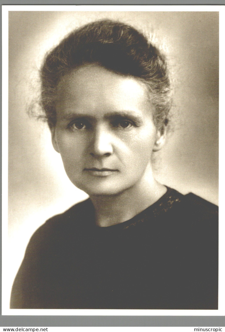 CPM - Marie Sklodowska Curie - Femmes Célèbres