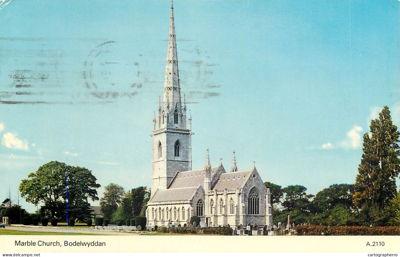 United Kingdom Wales Bodelwyddan Marble Church - Denbighshire