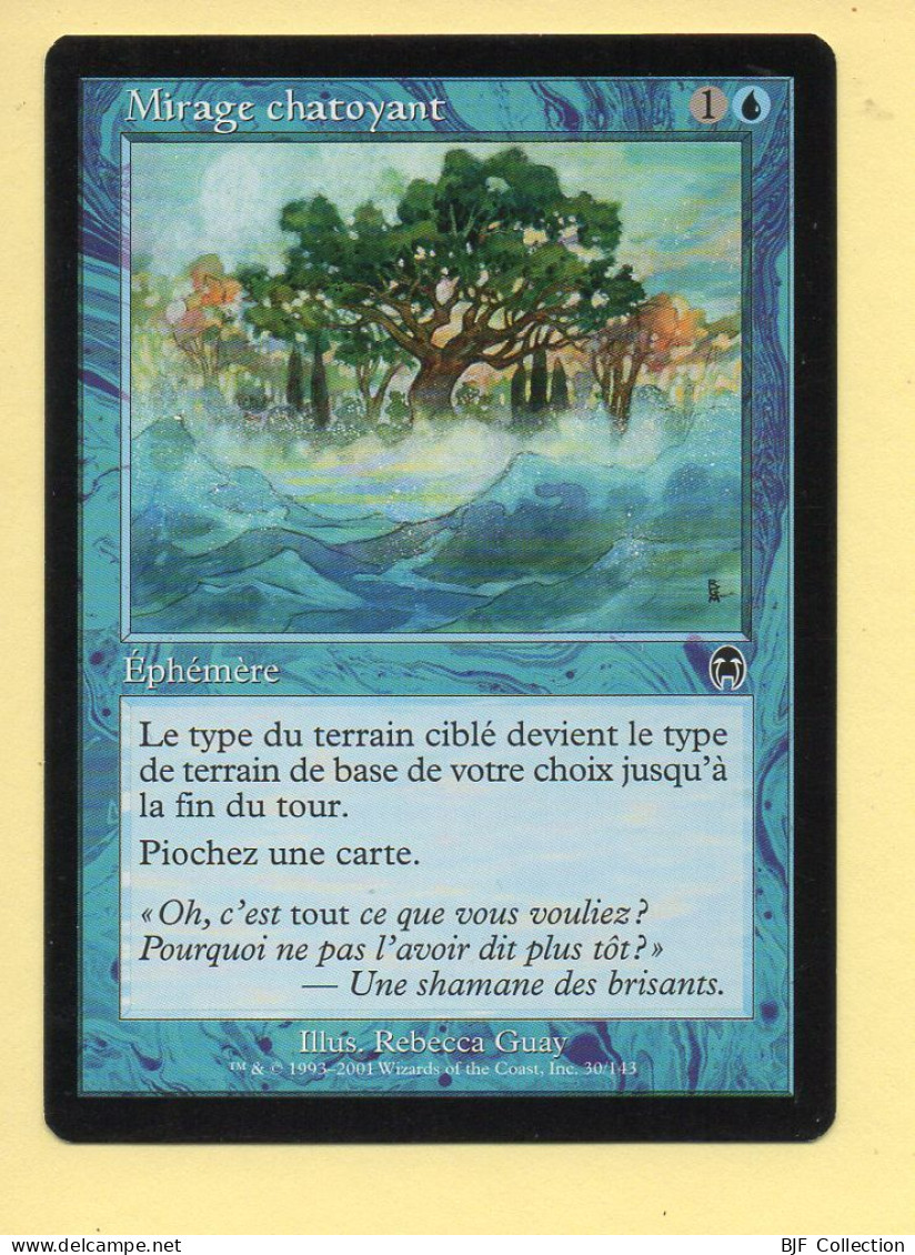 Magic The Gathering N° 30/143 – Ephémère – MIRAGE CHATOYANT / Apocalypse (MTG) - Blue Cards
