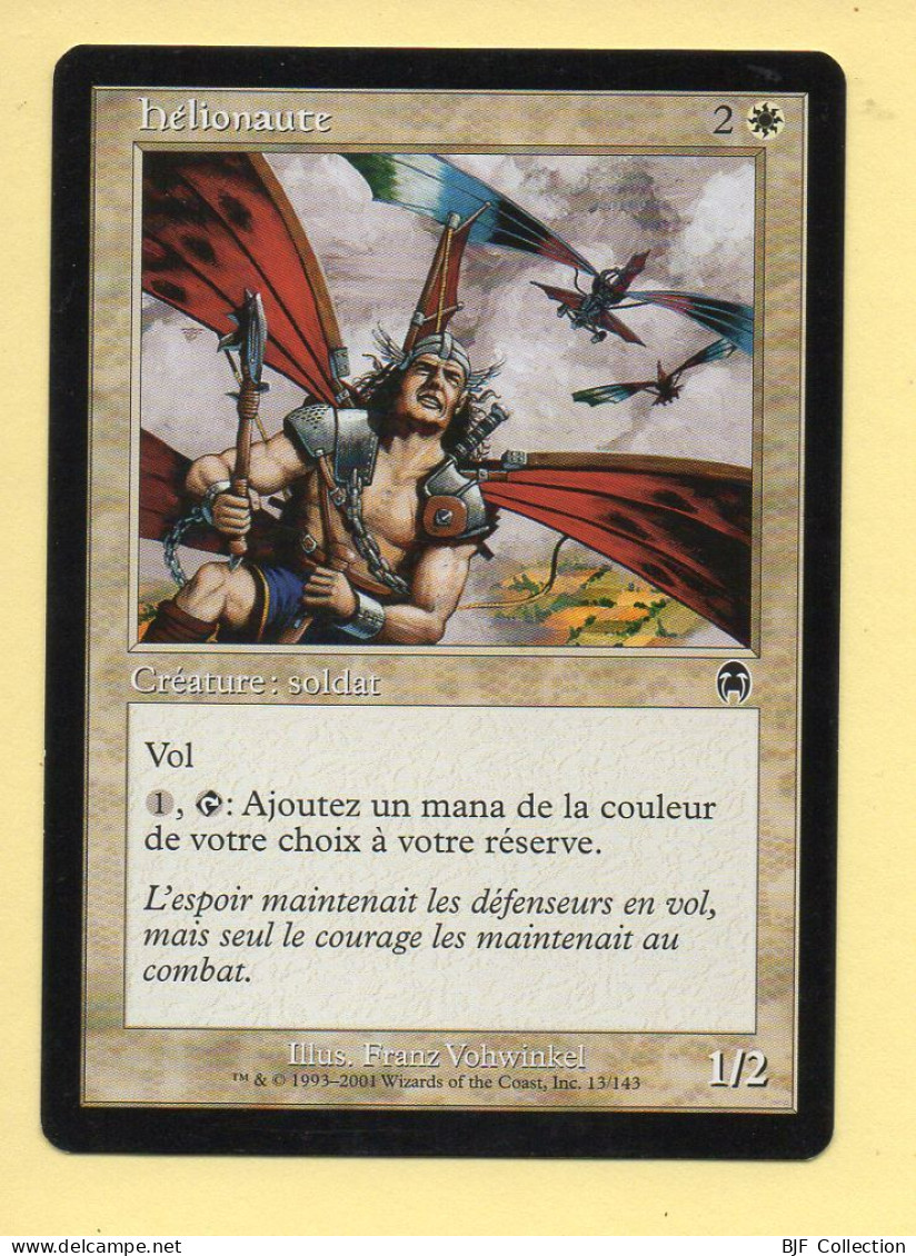 Magic The Gathering N° 13/143 – Créature : Soldat – HELIONAUTE / Apocalypse (MTG) - Cartes Blanches