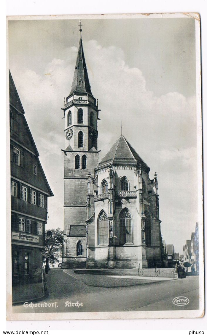 D-16339  SCHORNDORF : Kirche - Schorndorf