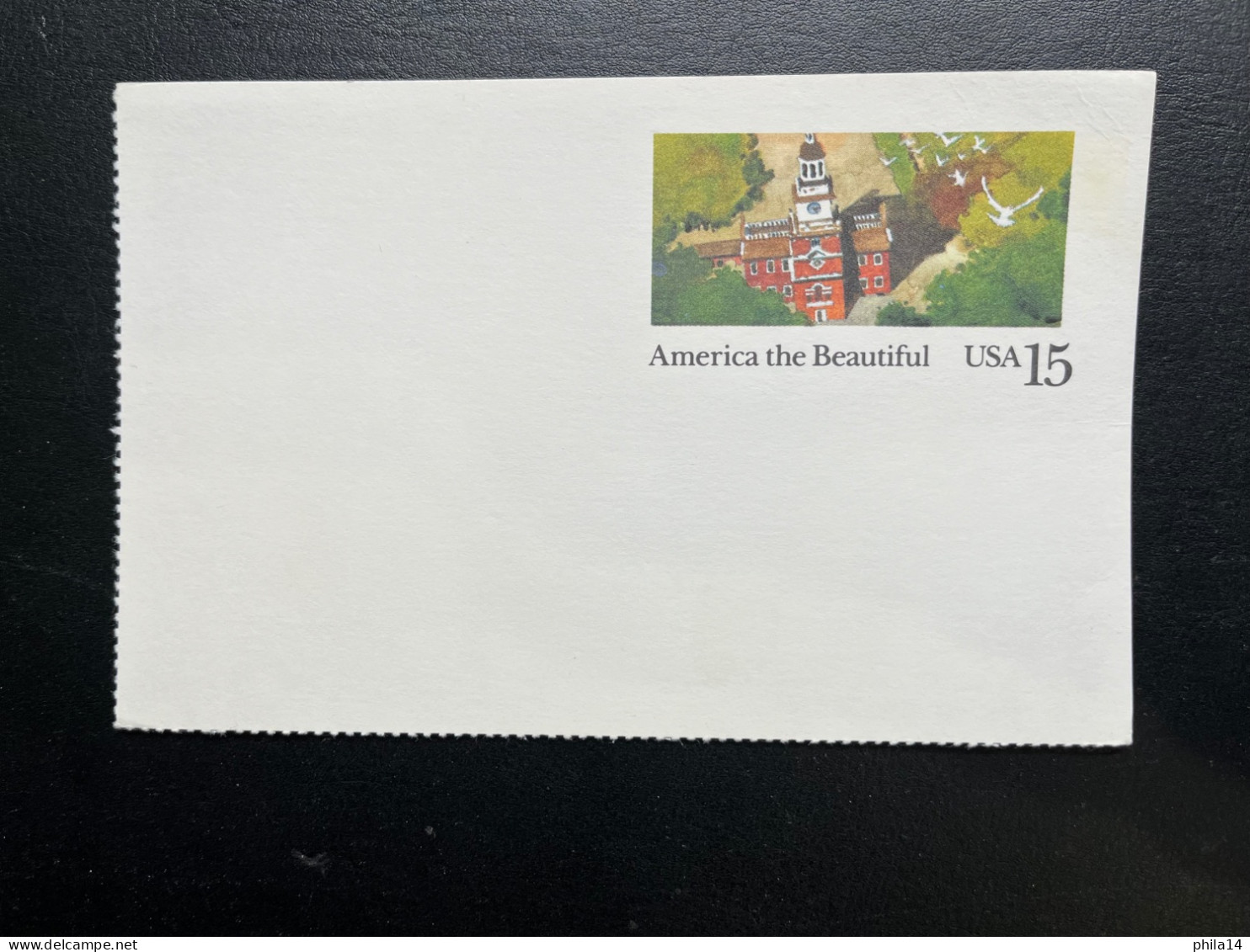 CARTE POSTALE TIMBREE 15c / AMERICA IS BEAUTIFUL / NEUVE - 1981-00